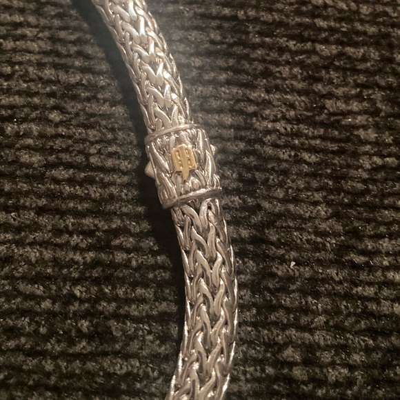 John Hardy Classic Chain Diamond Clasp 16 in. Necklace - Picture 4 of 11
